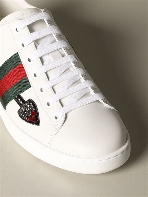 sneakers gucci con freccia|gucci sneakers for cheap.